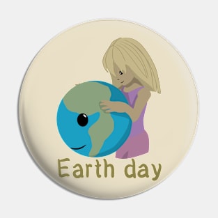 Earth day Pin