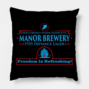 Manor Brewery Defiance Lager Pillow