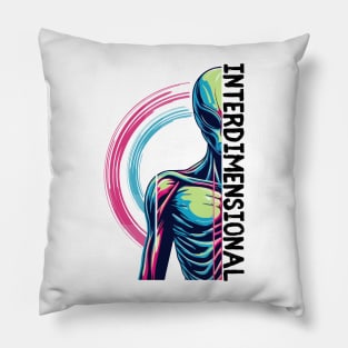 Interdimensional hypothesis, UFO sighting, alien invasion Pillow