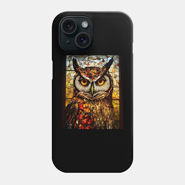 Serious owl face Phone Case by Jeff NZ