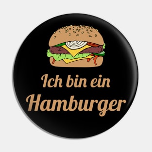 Ich bin ein Hamburger Pin