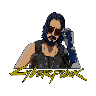 Keanu Reeves. Cyberpunk 2077 T-Shirt