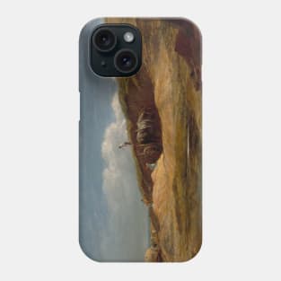 The Sand Pits, Hampstead Heath by John Linnell Phone Case