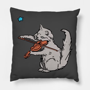 cat strings Pillow