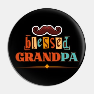 Blessed Grandpa Pin