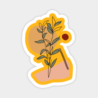 Floral Design Magnet