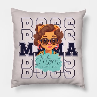 I love you mom , Mother’s Day Pillow