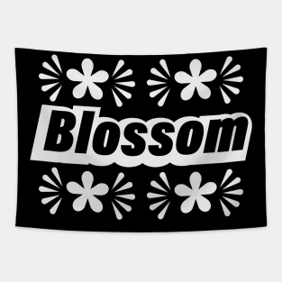 Blossom blossoming logo design Tapestry