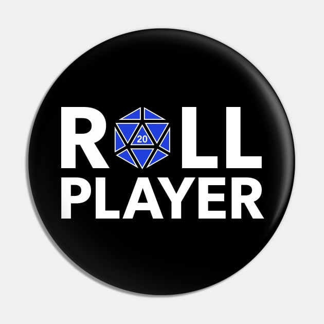 Roll Player (Blue d20) Pin by NashSketches