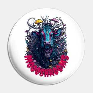 MOO COW MUSHROOMS PARTY ANIMAL Pin