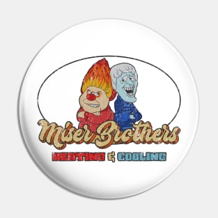 Miser Brothers Retro Pin