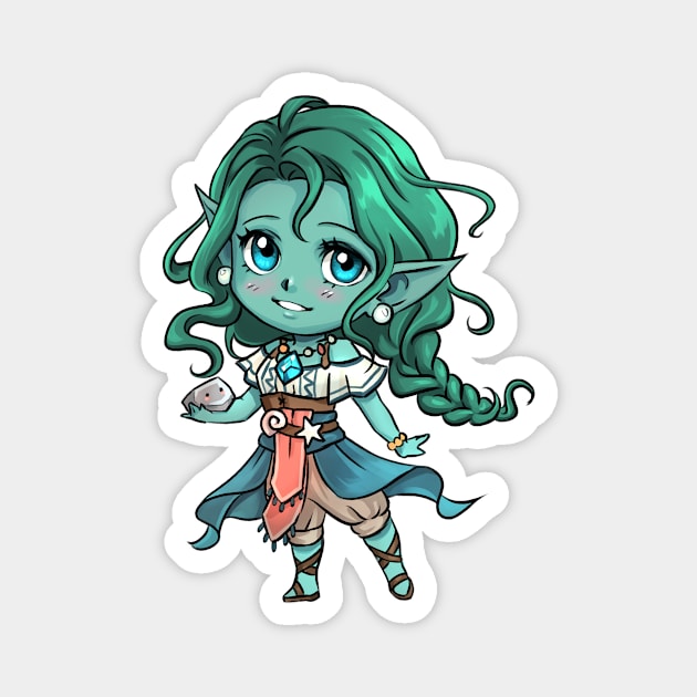 Chibi Dariyah Magnet by NeroNero