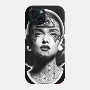 Woman flower of life Phone Case