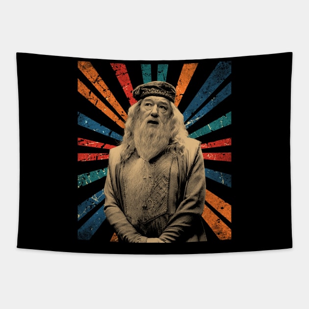 sketc vintage mr gambon shirt Tapestry by ArmandoApparel