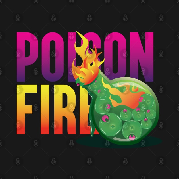 Poison Fire Bottle by Allenroom