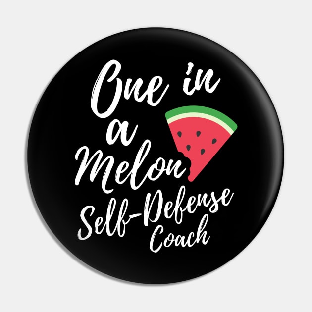 Self Defense Gifts - Self Defense Coach Design Pin by OriginalGiftsIdeas