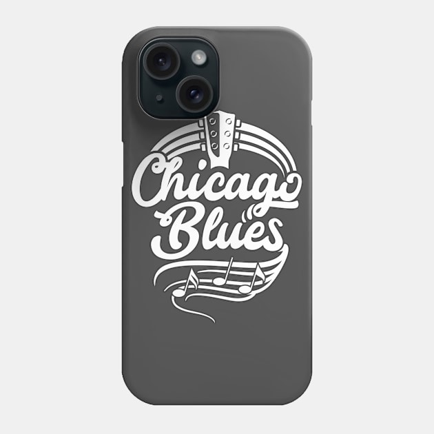 Chicago Blues Phone Case by rojakdesigns