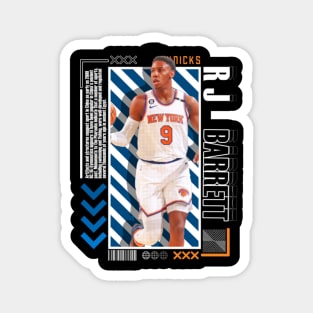 Rj Barrett Paper Poster Version 10 Magnet