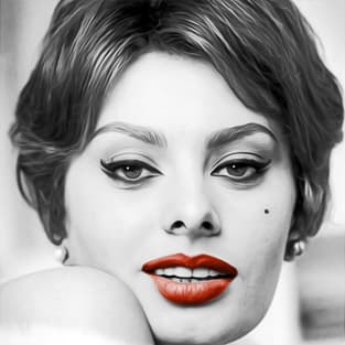 Sophia Loren 'Lips' Magnet