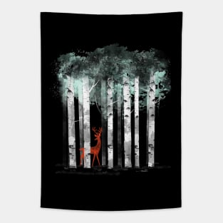 Birch Tree Forest 5 Tapestry