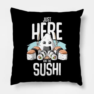 Just here for the sushi Pillow