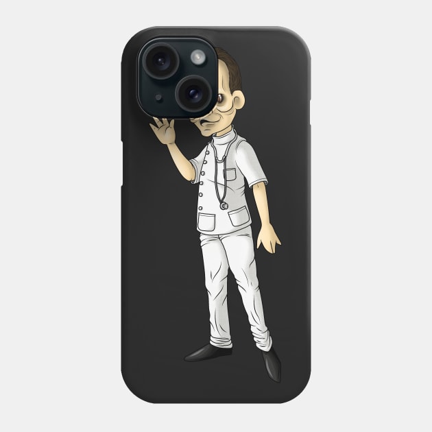 Beauty is in the eye of the beholder: doctor Phone Case by SpacebatDesigns 