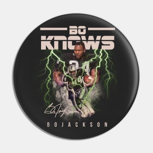 Bo Jackson Aesthetic Tribute 〶 Pin