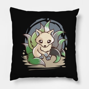 Aromantic Cute Kitsune Pillow