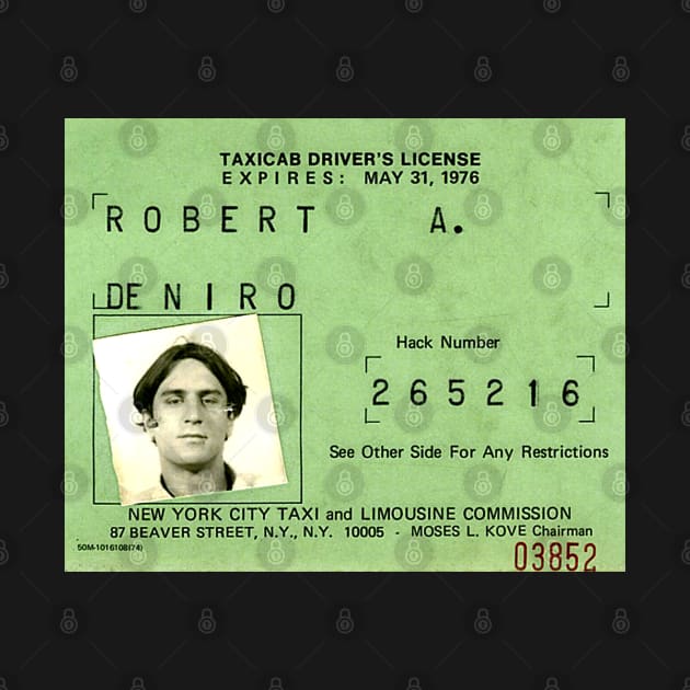 Taxi Driver //// Robert De Niro by DankFutura