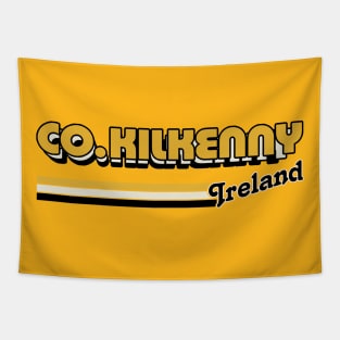 County Kilkenny / Irish Retro County Pride Design Tapestry