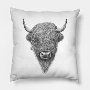 Highland Bull Pillow