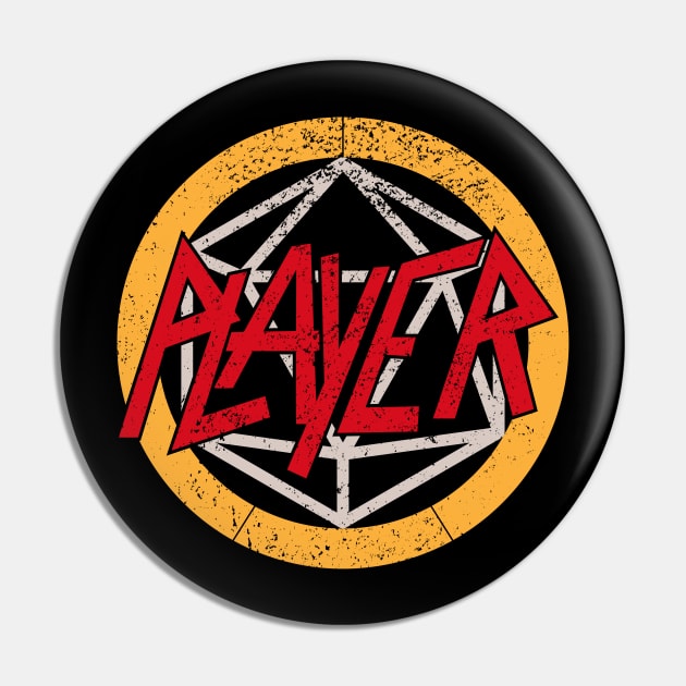 D20 Player Pin by DungeonCrate