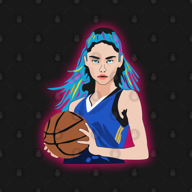 Women's Basketball by Womens Art Store