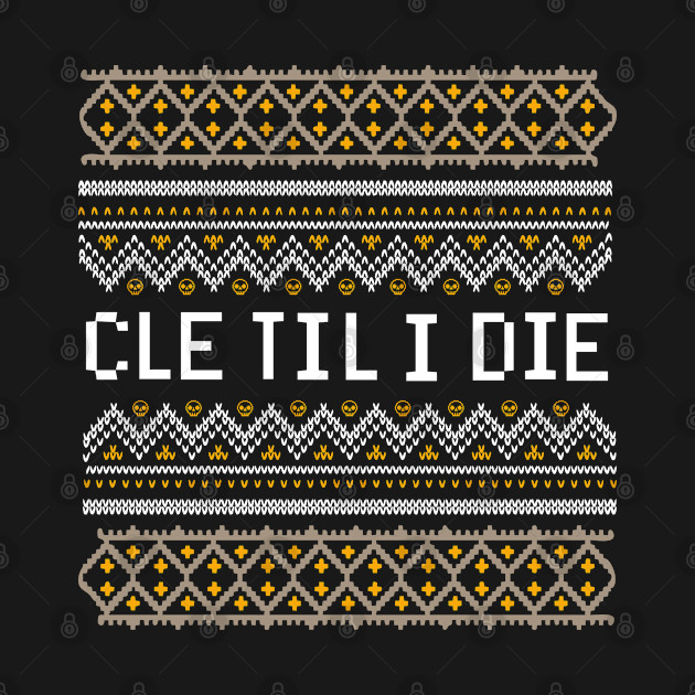 Discover CLE Til I Die - Christmas Edition - Cleveland - T-Shirt