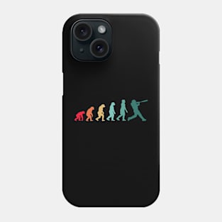 Funny Baseball Evolution Gift For Baseball Players Phone Case