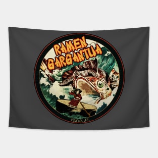 Vintage Japanese Ramen Tapestry