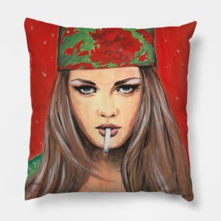 Vanessa Paradis Pillow