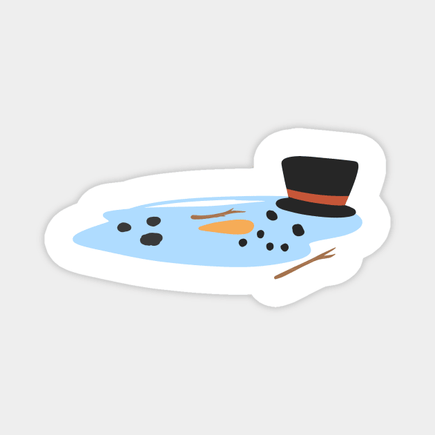 The Australian snowman Magnet by IcyBubblegum