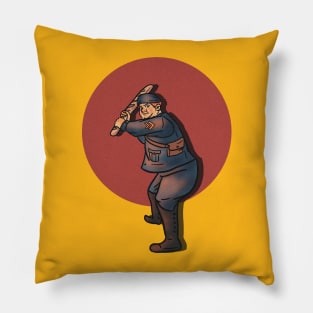 Swordman soldier Pillow