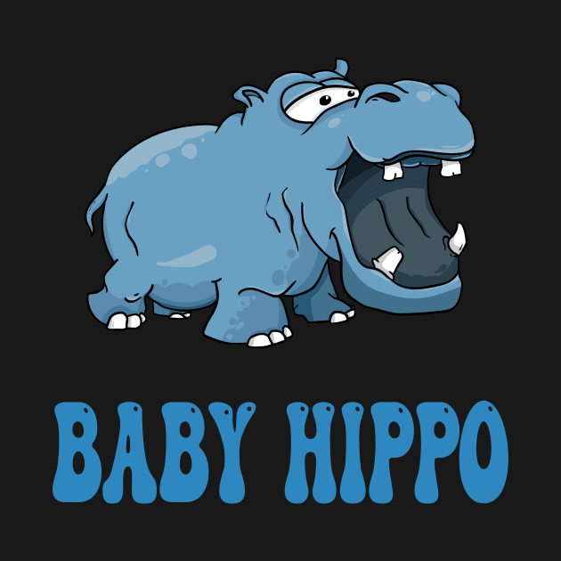 BABY HIPPO by KhalidArt