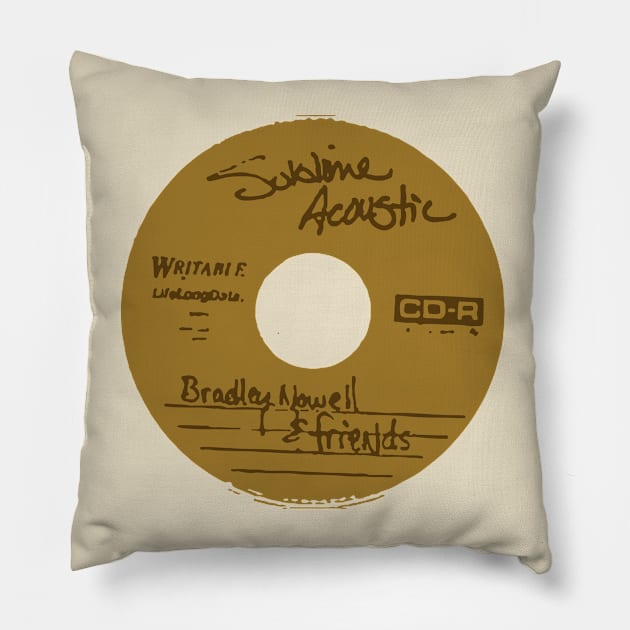 Sublime- Acoustic Album Pillow by NickiPostsStuff