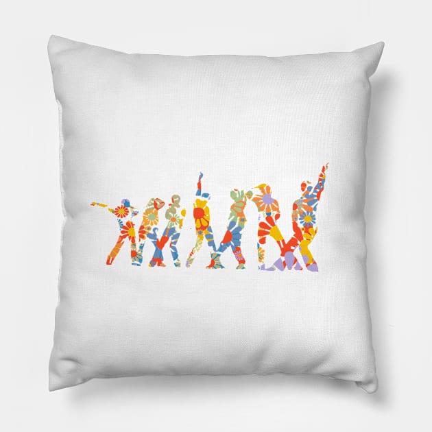 Dynamite BTS (transparent) Pillow by clairelions