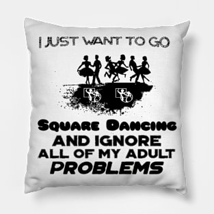 Problems BLK Pillow