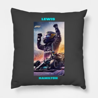 Lewis Hamilton t-shirt Pillow