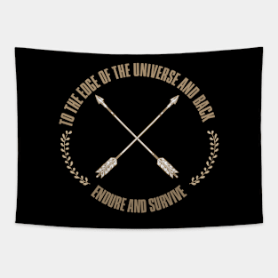 Endure and Survive quote Tapestry