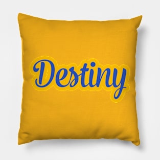 Navigating the Tapestry of Destiny Pillow