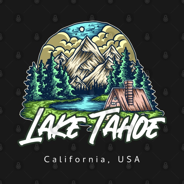 Lake Tahoe, California, USA by LittleFlairTee