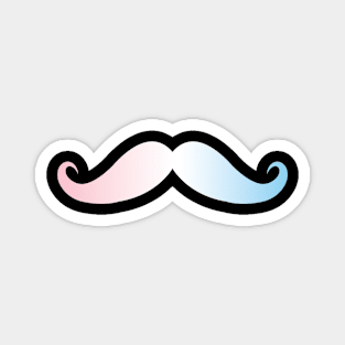 Transgender Mustache Magnet