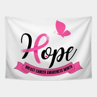 Hope - Breast cancer awareness Tapestry