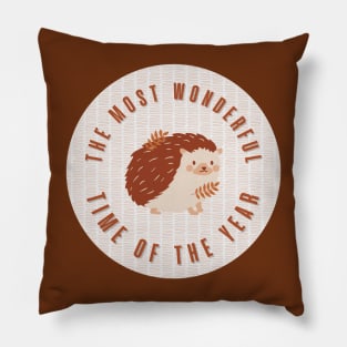 What is the most wonderful time of the year? Fall, of course! Pillow